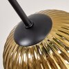 Koyoto Plafonnier, Boule lumineuse 73 cm Bleu, Or, Vert, 6 lumières