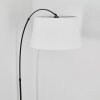 Bassagoda Lampadaire Chrome, Noir, 1 lumière