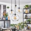 Koyoto Suspension, Boule lumineuse, Suspension grappe Clair, 4 lumières