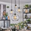 Koyoto Suspension, Boule lumineuse, Suspension grappe Clair, 4 lumières