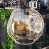 Ripoll Suspension, Boule lumineuse, Suspension grappe Ambre, Clair, 4 lumières