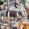 Koyoto Suspension, Boule lumineuse, Suspension Ambre, Clair, Fumé, 6 lumières