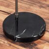 Bassagoda Lampadaire Nickel mat, Noir, 1 lumière
