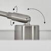 Bassagoda Lampadaire Nickel mat, Noir, 1 lumière