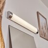 lampe miroir Morges LED Chrome, Blanc, 1 lumière