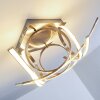 Plafonnier Felin LED Nickel mat, 1 lumière