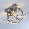 Plafonnier Felin LED Nickel mat, 1 lumière