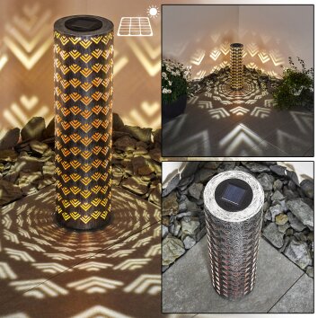 lampe solaire Parikia LED, 1 lumière