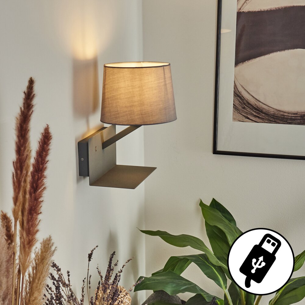 Applique murale Schonenwerd Gris, 1 lumière main product photo