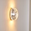 Applique murale Concha Blanc, 1 lumière