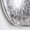 Applique murale Concha Blanc, 1 lumière