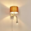 Applique murale Wiby LED Nickel mat, 2 lumières