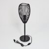 Lampe de table Forel Noir, 1 lumière