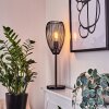 Lampe de table Forel Noir, 1 lumière