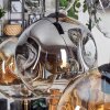 Ripoll Suspension, Boule lumineuse, Suspension Ambre, Clair, Fumé, 6 lumières