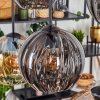 Koyoto Suspension, Boule lumineuse, Suspension Ambre, Fumé, 6 lumières
