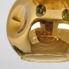 Ripoll Plafonnier, Boule lumineuse Écru, Noir, 3 lumières