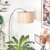 Bongal Lampadaire Nickel mat, Noir, 1 lumière