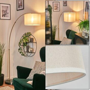 Bassagoda Lampadaire Laiton, Noir, 1 lumière