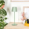Salgadinho Lampe de table d'extérieur, Luminaire de salle de bain, Lampe à poser LED Vert, 1 lumière