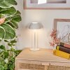 Laken Lampe de table d'extérieur, Luminaire de salle de bain, Lampe à poser LED Blanc, 1 lumière