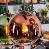 Koyoto Suspension, Boule lumineuse, Suspension Bleu, Or, Vert, Clair, Cuivré, 6 lumières