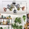 Gastor Plafonnier, Boule lumineuse 87 cm Bleu, Vert, Clair, Cuivré, 8 lumières
