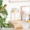 Laken Lampe de table d'extérieur, Luminaire de salle de bain, Lampe à poser LED Beige, 1 lumière