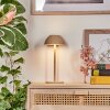 Laken Lampe de table d'extérieur, Luminaire de salle de bain, Lampe à poser LED Beige, 1 lumière