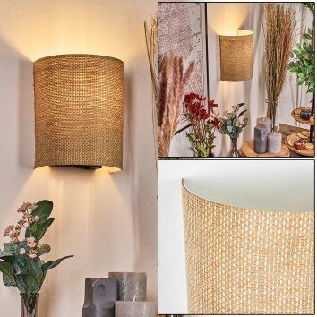 Labrujo Luminaire Up & Down, Applique murale Noir, 1 lumière