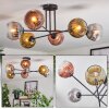 Ripoll Plafonnier, Boule lumineuse Or, Clair, Cuivré, Fumé, 6 lumières