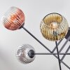 Ripoll Plafonnier, Boule lumineuse Or, Clair, Cuivré, Fumé, 6 lumières