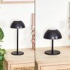 Laken Lampe de table d'extérieur, Luminaire de salle de bain, Lampe à poser LED Noir, 1 lumière