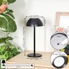Laken Lampe de table d'extérieur, Luminaire de salle de bain, Lampe à poser LED Noir, 1 lumière