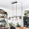 Koyoto Suspension, Boule lumineuse, Suspension Ambre, Clair, Fumé, 4 lumières