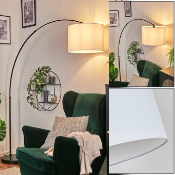 Bassagoda Lampadaire Noir, 1 lumière