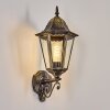 Hongkong Lampe murale d´extérieur, Applique murale Or, Noir, 1 lumière