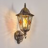 Hongkong Lampe murale d´extérieur, Applique murale Or, Noir, 1 lumière