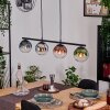 Gastor Suspension, Boule lumineuse, Suspension Bleu, Chrome, Vert, Clair, Cuivré, Fumé, 4 lumières