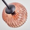 Ripoll Plafonnier, Boule lumineuse Chrome, Or, Clair, Cuivré, Fumé, 6 lumières