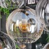 Koyoto Suspension, Boule lumineuse, Suspension Ambre, Clair, Fumé, 8 lumières