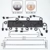 Koyoto Suspension, Boule lumineuse, Suspension Ambre, Clair, Fumé, 8 lumières