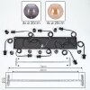 Koyoto Suspension, Boule lumineuse, Suspension Ambre, Fumé, 8 lumières
