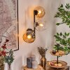 Koyoto Boule lumineuse, Applique murale Ambre, Clair, 3 lumières