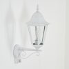 Hongkong Lampe murale d´extérieur, Applique murale Blanc, 1 lumière, Détecteur de mouvement
