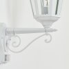 Hongkong Lampe murale d´extérieur, Applique murale Blanc, 1 lumière, Détecteur de mouvement
