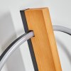 Pompu Applique murale LED Écru, Noir, 1 lumière
