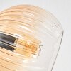 Koyoto Plafonnier, Boule lumineuse 81 cm Ambre, Clair, Fumé, 10 lumières