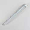 Ilena Plafonnier extérieur, Luminaire extérieur, Luminaire de salle de bain, Projecteur, Plafonnier LED Gris, 1 lumière