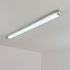 Ilena Luminaire extérieur, Luminaire de salle de bain, Plafonnier LED Gris, 1 lumière